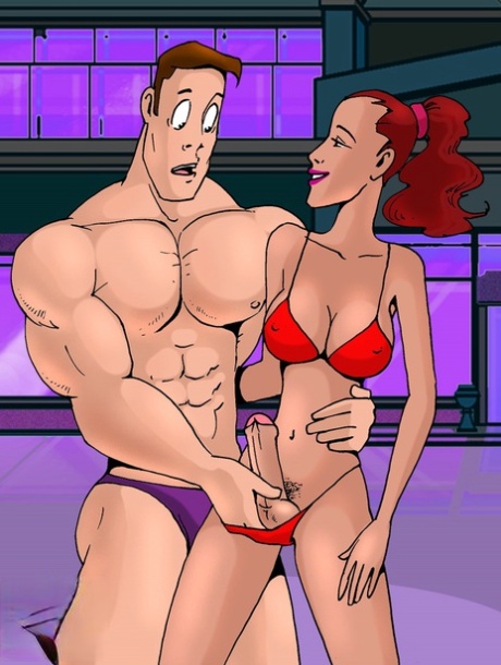 dessin animé transexuelle chaud érotique image