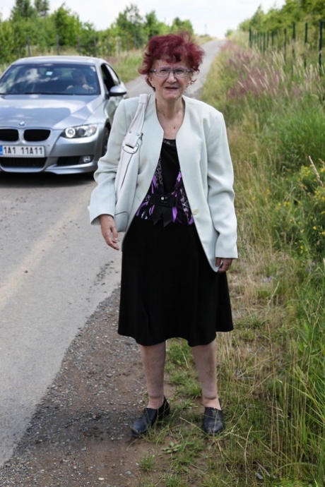 vieille grand-mère art chaud photo