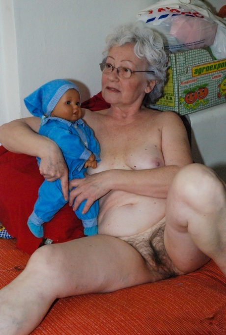 lunettes de grand-mère nu en haute qualité des photos