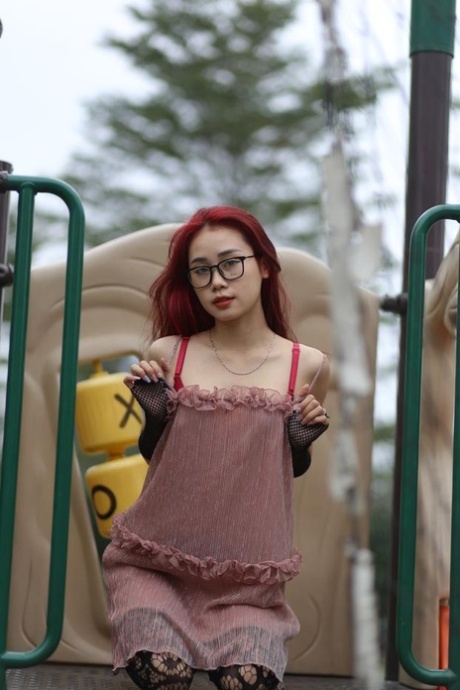 lunettes rousses beau porno img